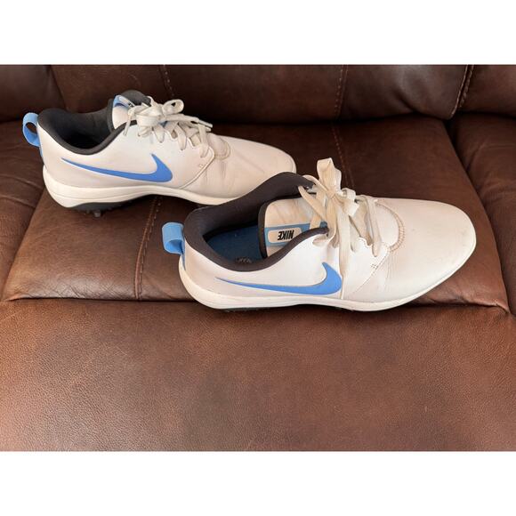 Nike Tour Premiere Golf Shoes Men’s Size 7.5 White Blue AR5580-105 main image 4